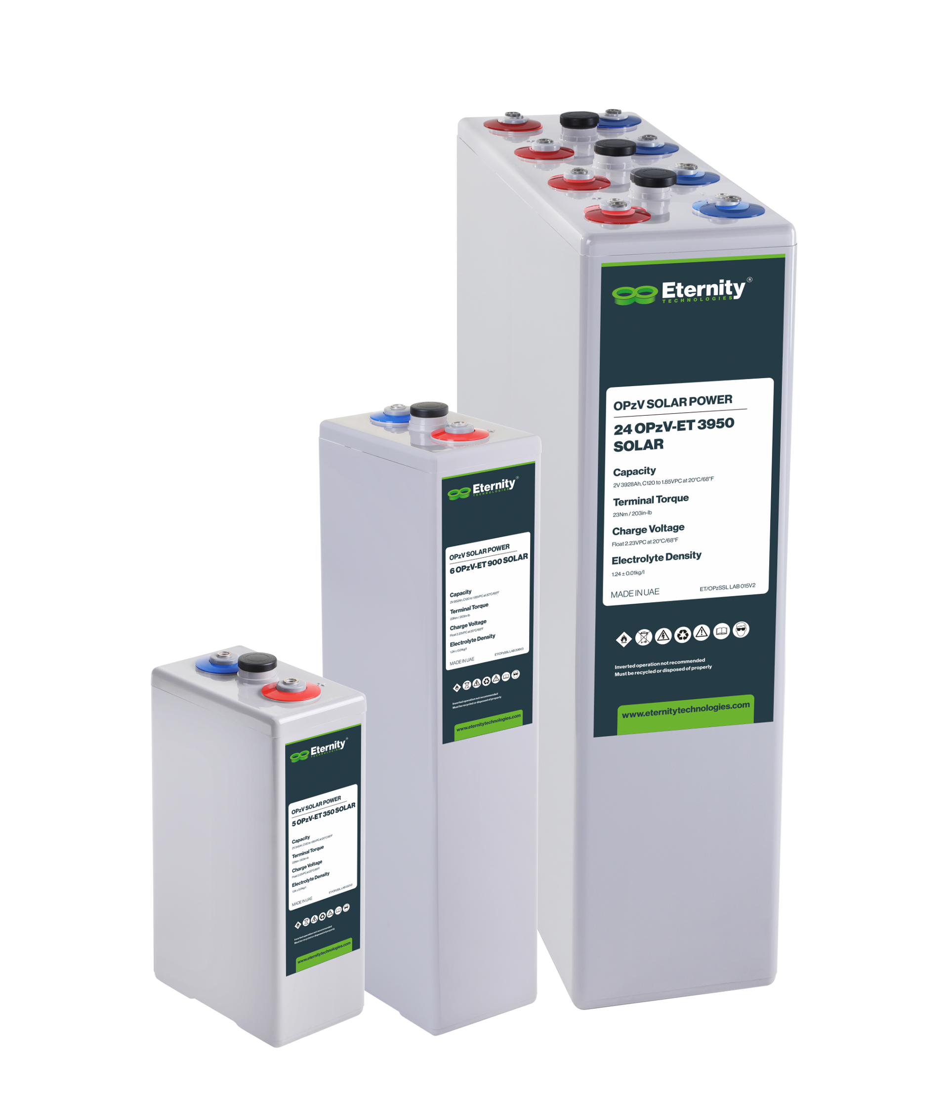 Eternity Technologies FZ-LLC - Speicher - OPzV Solar Power 20 OPzV-ET 3300 - Art. 13728