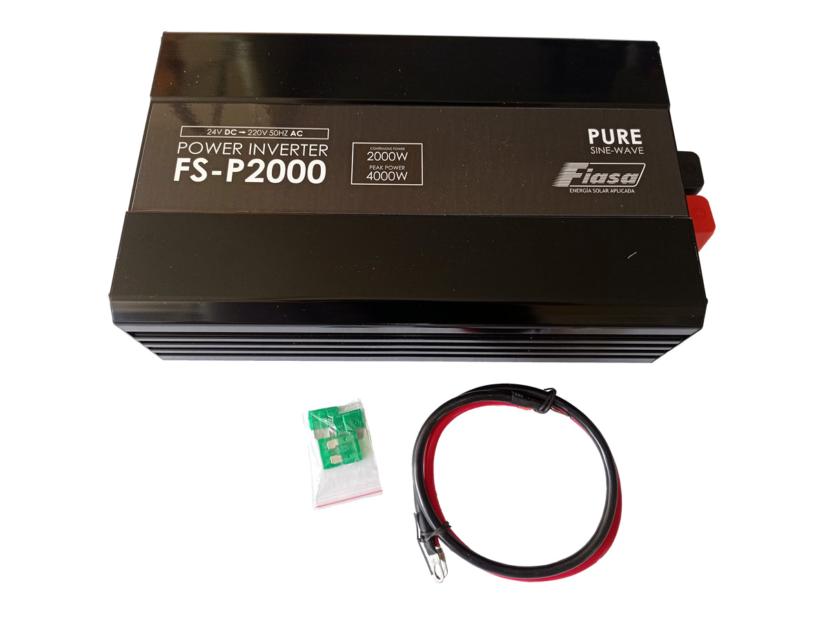 Fábrica de Implementos Agrícolas S.A. - Wechselrichter - Off Grid 24 VCC 220 VCA 2000 W 230243201 Off Grid 24 VCC 220 VCA 2000 W 230243201 - Art. 51001