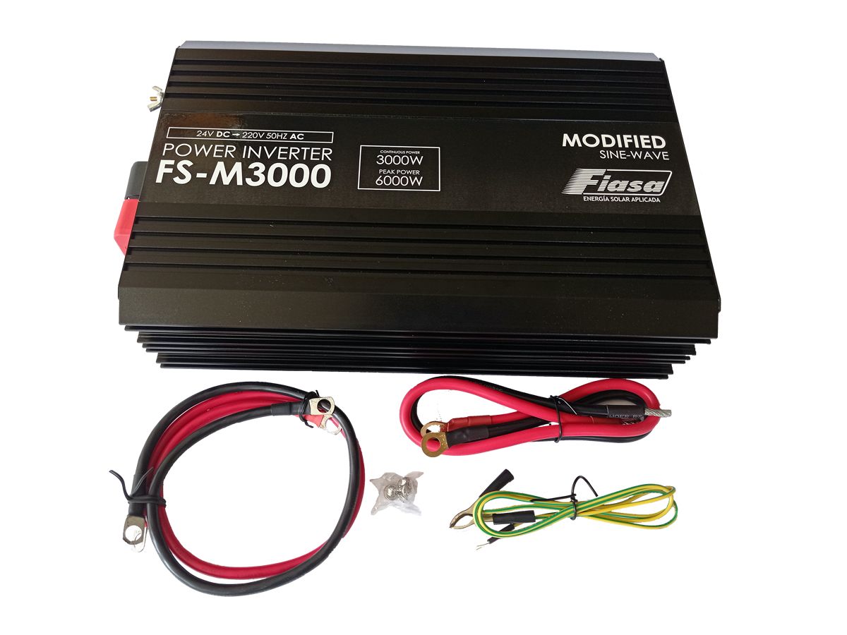 Fábrica de Implementos Agrícolas S.A. - Wechselrichter - Off Grid 24 VCC 220 VCA 3000 W 230243300 Off Grid 24 VCC 220 VCA 3000 W 230243300 - Art. 50999