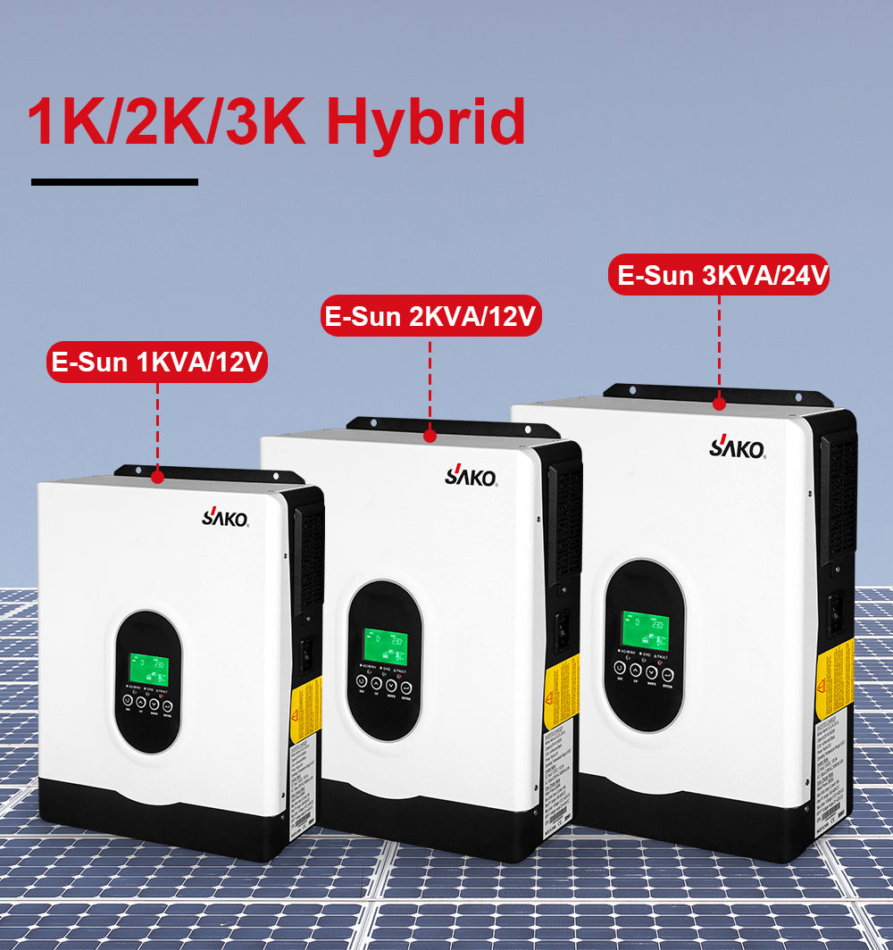 Shenzhen Sako Solar Co., Ltd. - Wechselrichter - Off Grid Solar Inverter E-SUN  2KW - Art. 57863