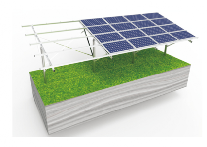 AZ Pro (Xiamen) Technology Co., Ltd - Montagesysteme - One-Pole Galvanized Steel & Aluinum Mounting Sy... One-Pole Galvanized Steel & Aluinum Mounting System (ll-Shaped) - Art. 10664