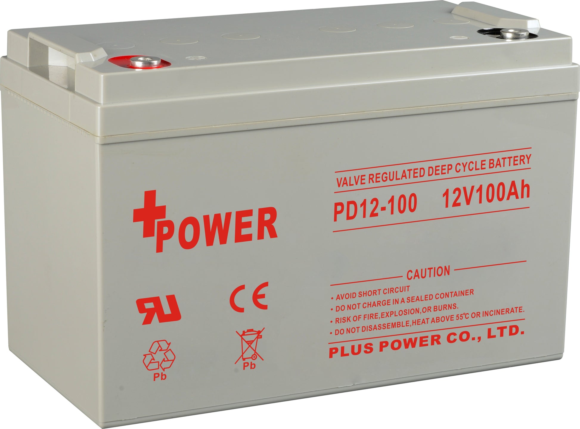 Plus Power Tech Co., Ltd. - Speicher - PD - Deep Cycle Series PD12-200 - Art. 17836
