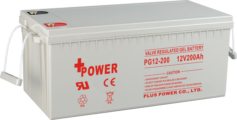 Plus Power Battery Co., Ltd. - Speicher - PG Gel Series - 12V 200Ah PG12-200 - Art. 20913