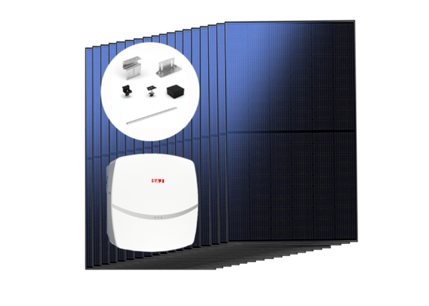 PHONO + SAJ Komplettes Villenpaket (18 Solarmodule + Wechselrichter + Installation)