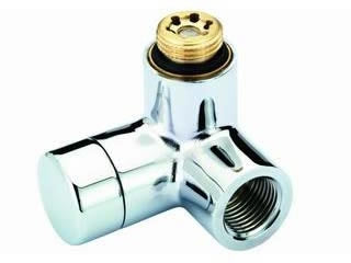 Danfoss Designverschraubung RLV-X R 1/2, WEck,Mont.rechts, Edelstahldesign