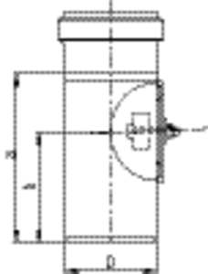 ACO PIPE Reinigungsrohr