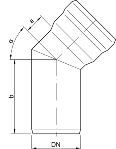 ACO GM-X-Bogen m. engem Radius