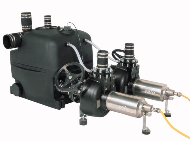 Wilo Abwasser-Hebeanlage DrainLift XXL 1080-2/5,2,DN100,3x400V,5.2kW