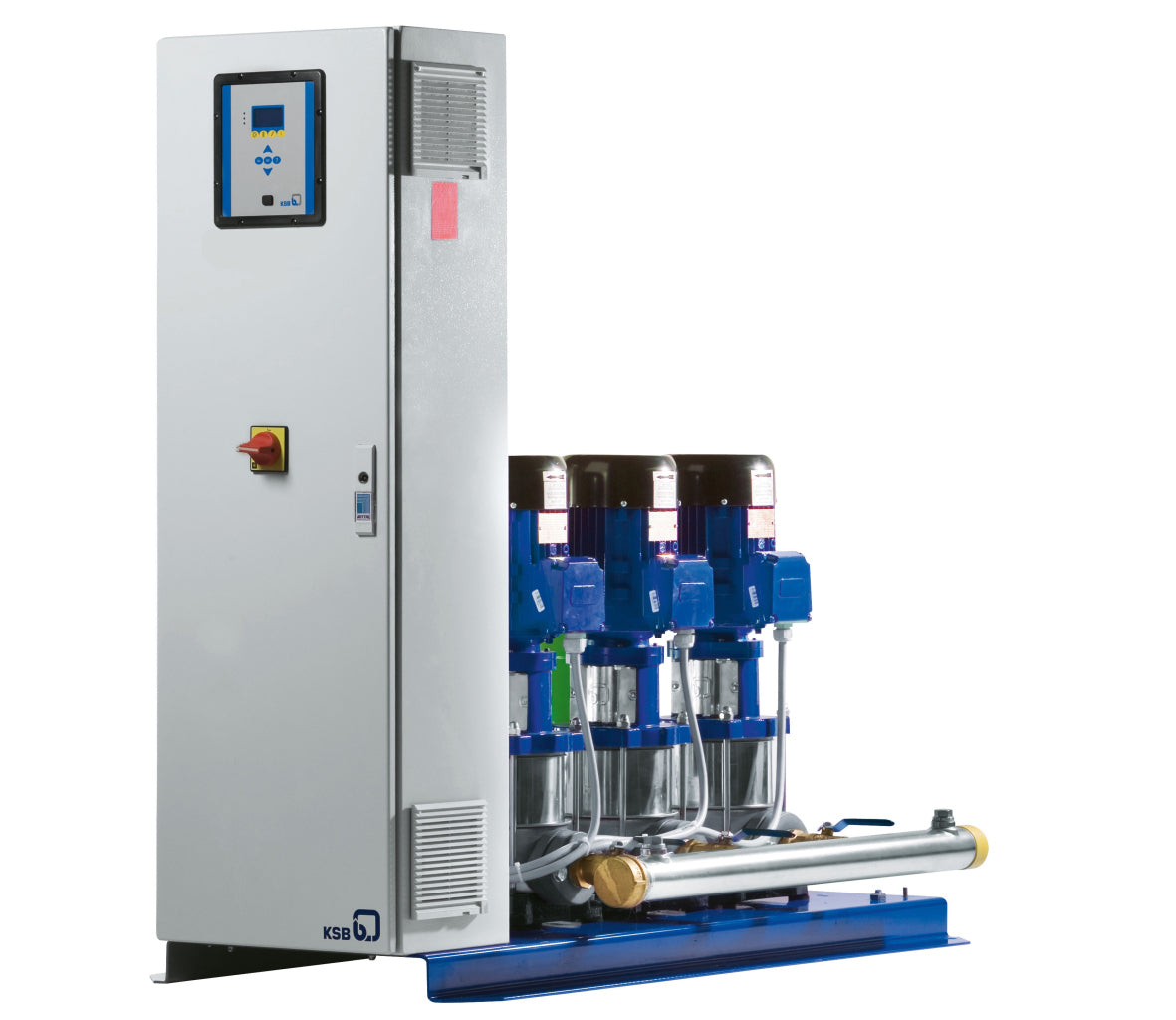 KSB Druckerhöhung Hya-Eco VP 2/1005 B m. 2 Pp. Movitec V 1005 B, 3 kW, 400 V