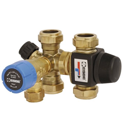 ESBE Ventilblock VMB 423 10 bar f. Warmwasserbereiter DN 15 Kvs 1,1 KLF