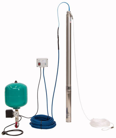 Wilo Unterwassermotor-Pumpe Sub TWU 3-0115-Plug&Pump/FC,Rp1,0.37kW