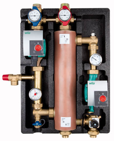 Wilo System, Hyd. Trennung Fußbodenhz. Safe WS 5-24 Yonos PICO