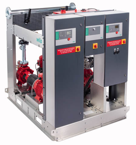 Wilo Feuerlöschanlage SiFire-EN 100/250-233-66 D,DN150/DN150