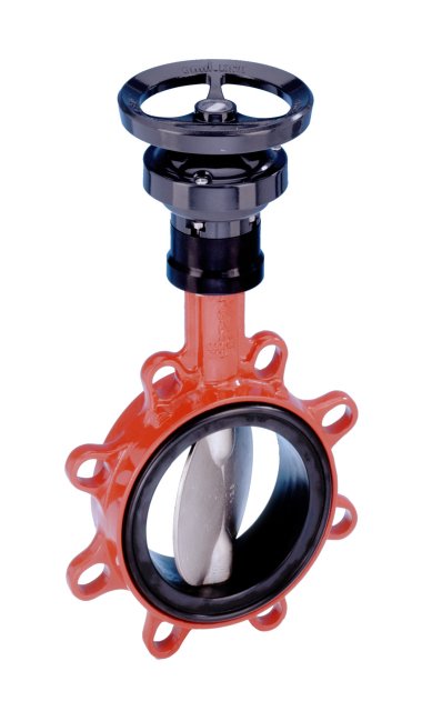KSB/AMRI Einklemm-Absperrklappe BOAX-S m. Getr. MN80 PN16 DN350