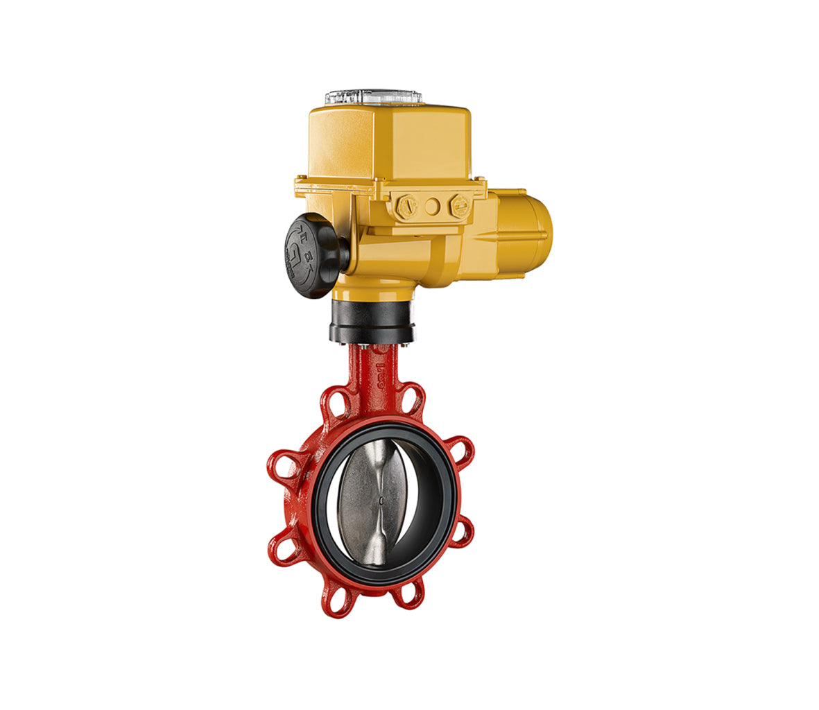 KSB Einklemm-Absperrklappe BOAXMAT-S m.E-Antrieb EZ25 400 V PN6/10/16 DN250