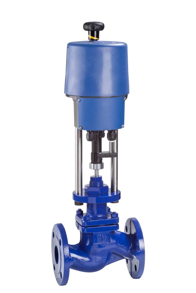 KSB Absperrventil BOA-H Mat E DN100 PN25 Drosselkegel, PTFE met. 24V 14kN