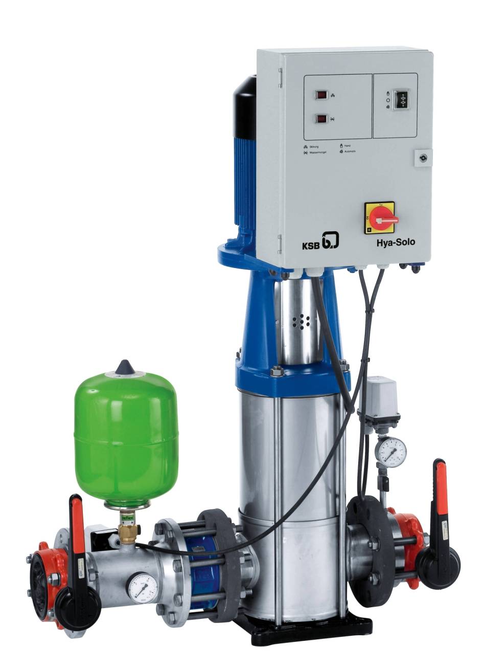 KSB Druckerhöhung Hya-Solo D 1/9002-2 B m. 1 Pumpe Movitec VF 90/02-2 B, 11 KW