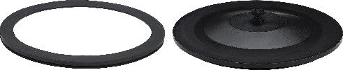 Viega Klappe 4986.340 in DN100/125 Kunststoff schwarz