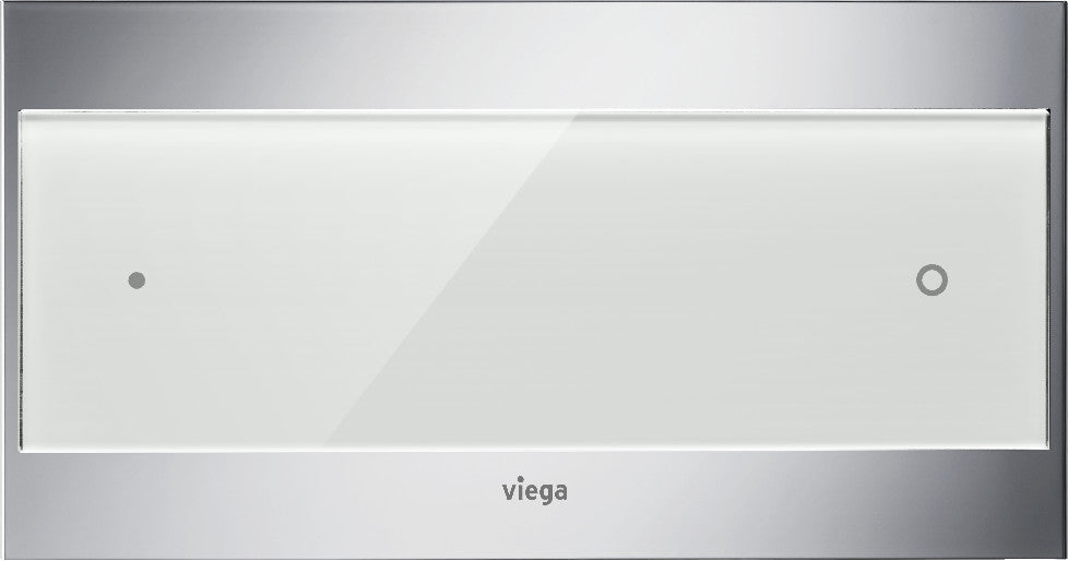 Viega Ausstellungsplatte Visign for More 102 8353.77 in klar/grau