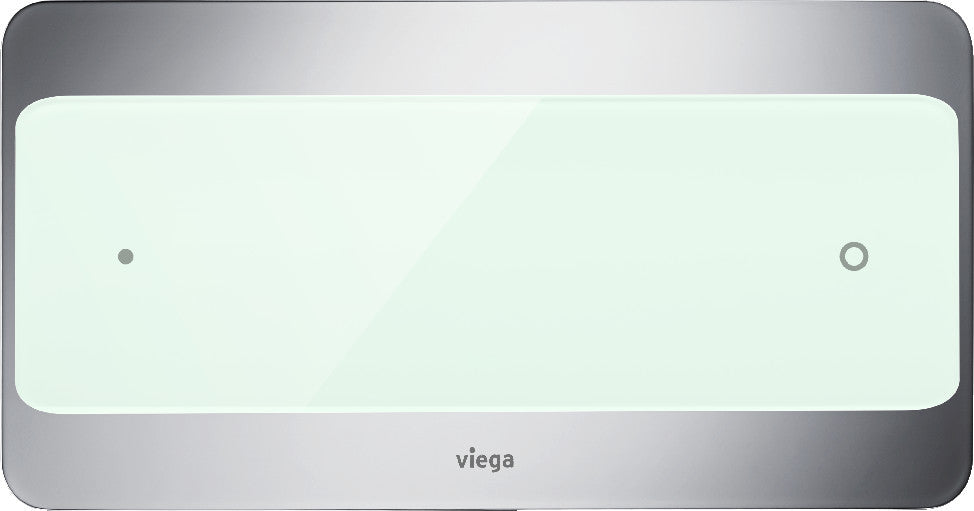 Viega Ausstellungsplatte Visign for More 103 8355.77 in klar/mintgrün