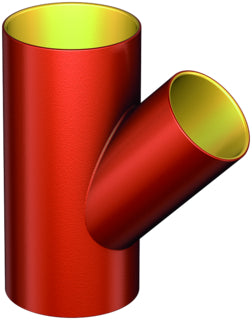 ACO SM-X Einfachabzweig Red