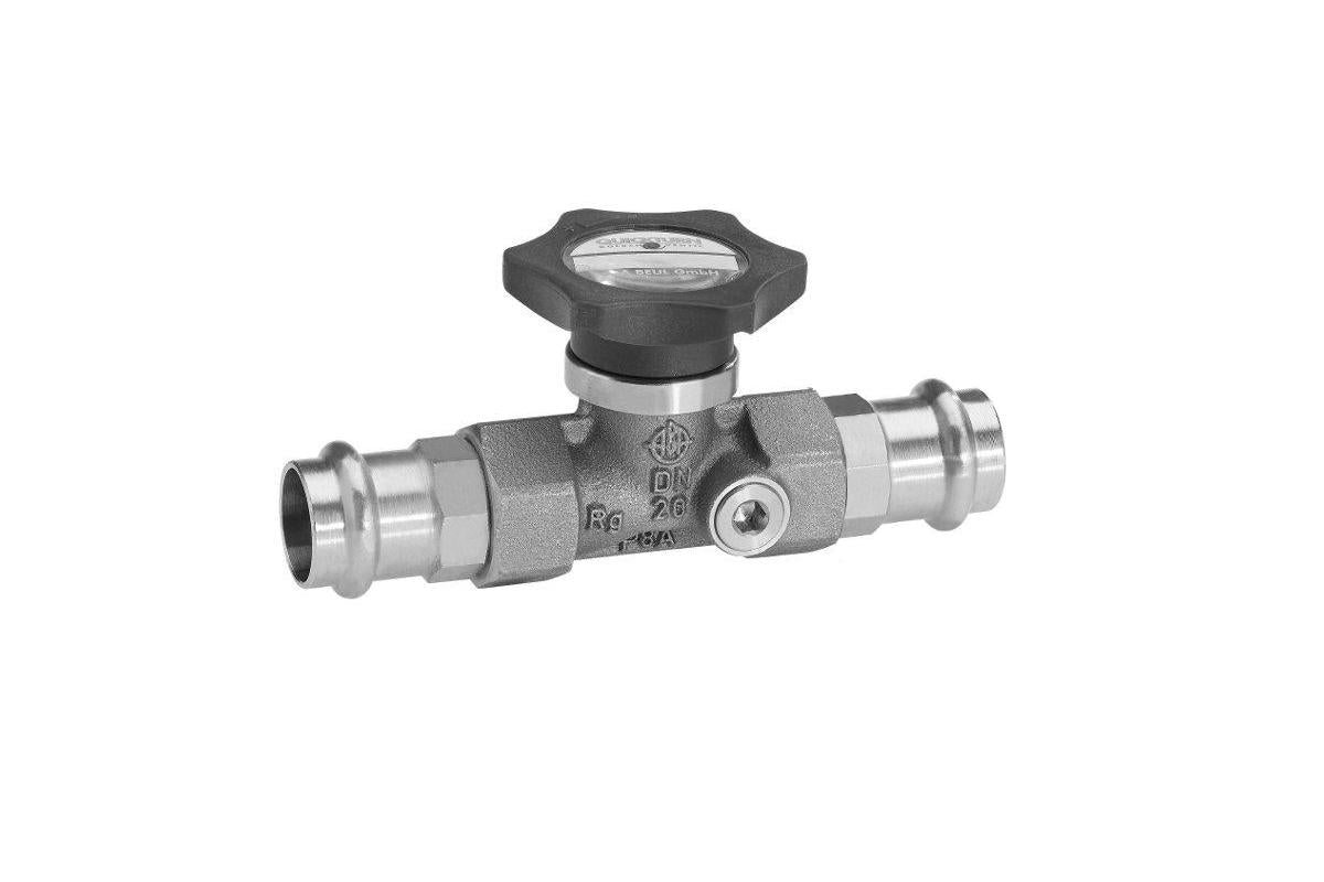 ABA System-Kolbenventil Sanpress,RG,DN40 42mm,o.Entl.
