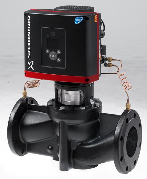GRUNDFOS Elektr. ger. Trockenläuferpumpe TPE125-190/4-S-A-F-A-BQQE PN16 3x400V