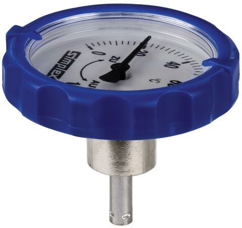 Simplex Thermometergriff DN20-50 Kst. blau