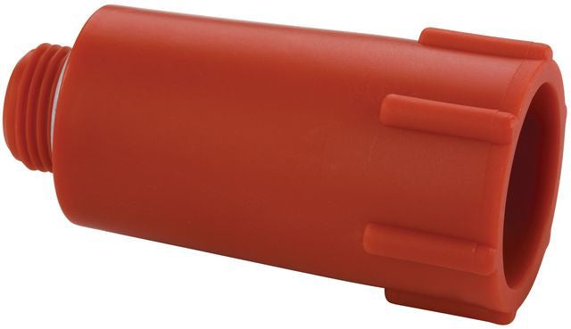 Simplex Baustopfen m. Kunststoff-Gewinde G3/4a Kunststoff rot