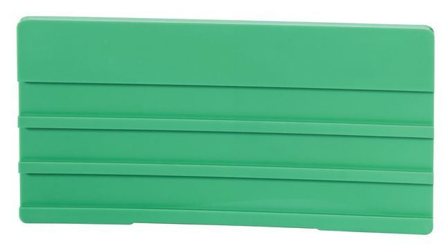 Simplex Bezeichnungsschild o. Leerleisten 100 x 50mm Kunststoff weiß