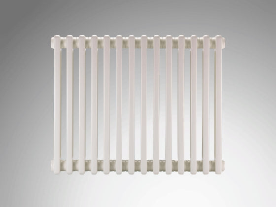 PURMO Röhrenradiator DELTA Laserline Ventil 6055, 5 Glieder, RAL 9016