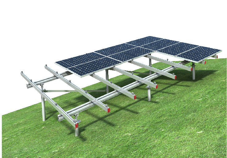Suzhou Radiant Photovoltaic Technology Co., Ltd. - Montagesysteme - PV-TerrainRac G AL6005-T5 - Art. 3818