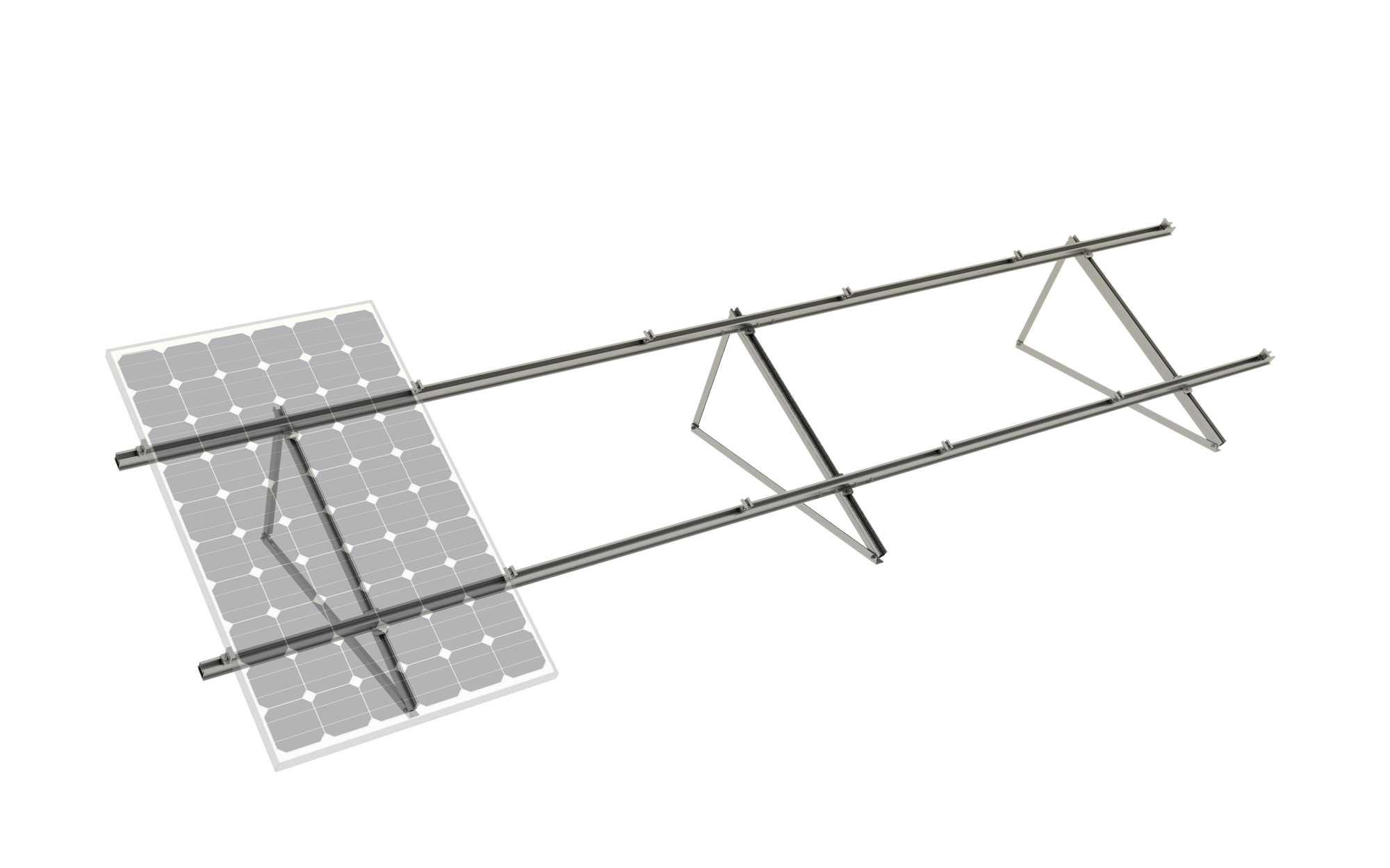 Clenergy (Xiamen) Technology Co., Ltd - Montagesysteme - PV-ezRack® SolarTripod™ Lite PV-ezRack® SolarTripod™ Lite - Art. 7503