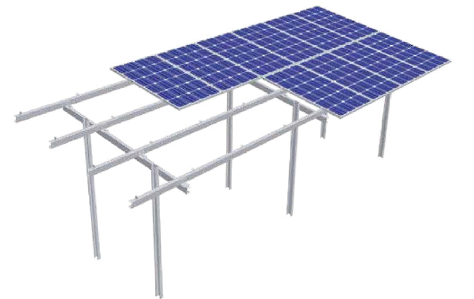 Beijing Yi Jia International Trading Co., Ltd - Montagesysteme - PV Ground Mounting System II PV Ground Mounting System II - Art. 10650