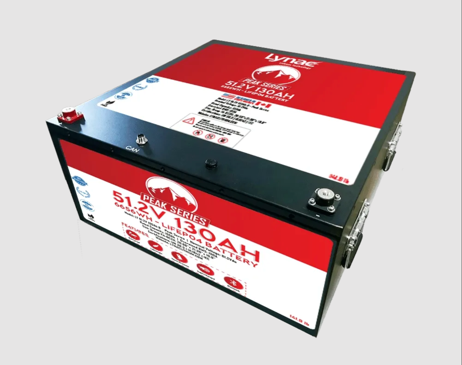 Lynac Lithium Technology - Speicher - Peak Series LT 38.4V 50Ah LT 38,4V 50Ah - Art. 26359