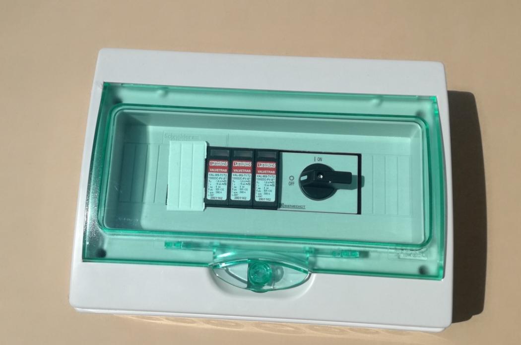 Phoenix Contact GAK PV-Blitz u. Übersp.Ableiter + DC-Schalter 1MPP
