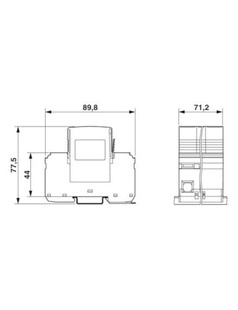 Phoenix Contact Überspannungsschutzgerät 4P AC Typ 1+2 EE 3F