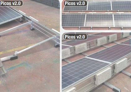 Alusin Solar - Montagesysteme - Picos Picos - Art. 1841