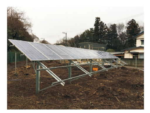 Jiangyin Weihang Energy Technology Co., Ltd. - Montagesysteme - Pile Ground Mounting System SolaStrut Single Pile - Art. 10295