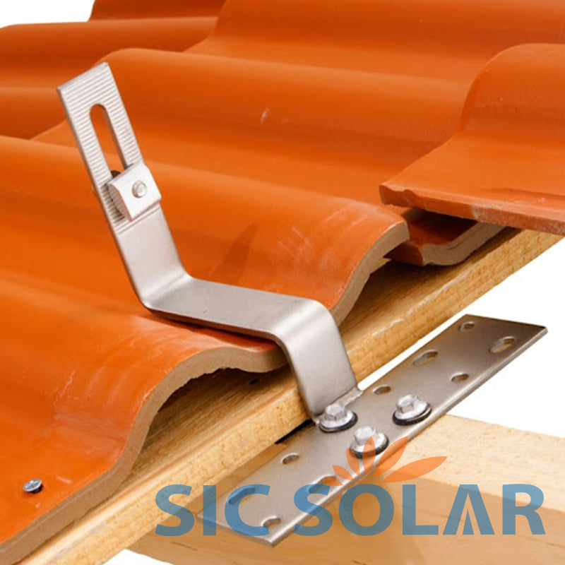 Xiamen Sic New Energy Technology Co., Ltd. - Montagesysteme - Pitched Tile roof mounting bracket SIC-TH-1 - Art. 4325