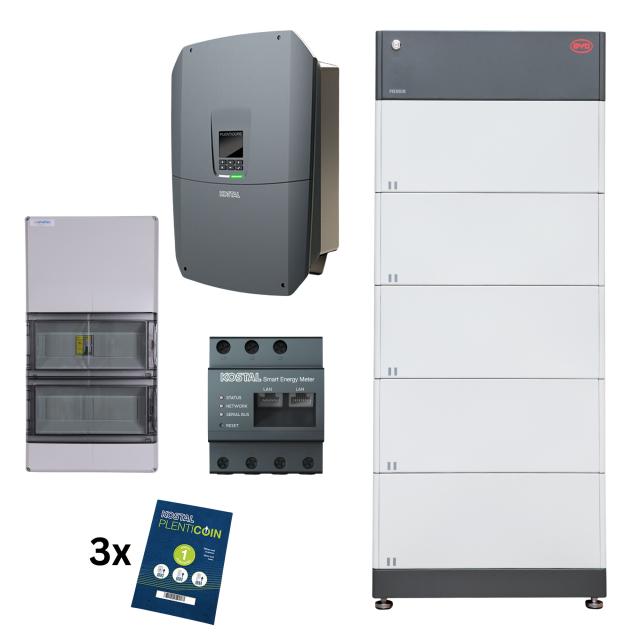 BYD HVM 13.8 + KOSTAL PLENTICORE G3 S - BACKUP Auto.