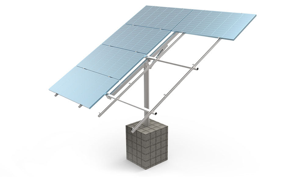 Sunceco Inc. - Montagesysteme - Pole Ground Mount Pole Ground Mount - Art. 8810