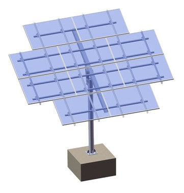 Xiamen Art Sign Co., Ltd. - Montagesysteme - Pole Ground Mounting System Pole Ground Mounting System - Art. 2103