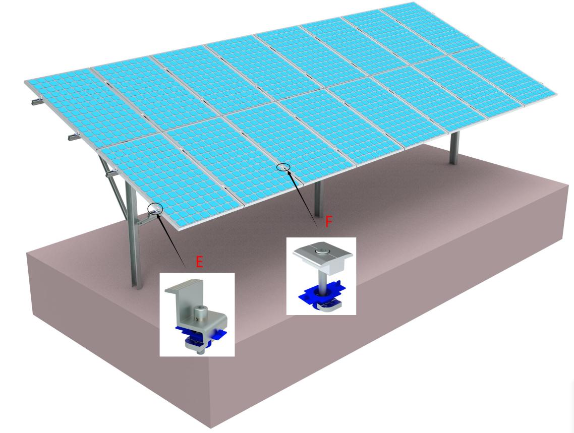 Xiamen Xhf Solar Industrial Co., Ltd. - Montagesysteme - Pole Ground Mounting System Pole Ground Mounting System - Art. 9290