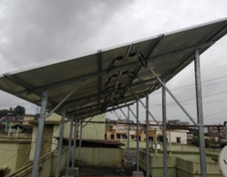 Suncore Engineering Solutions Pvt Ltd. - Montagesysteme - Portrait - 7 Feet Elevated Structure SES/7FE - Art. 8567