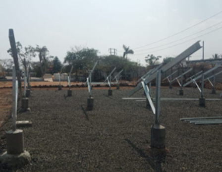 Suncore Engineering Solutions Pvt Ltd. - Montagesysteme - Portrait - Monopole Structure SES/MNS - Art. 8566