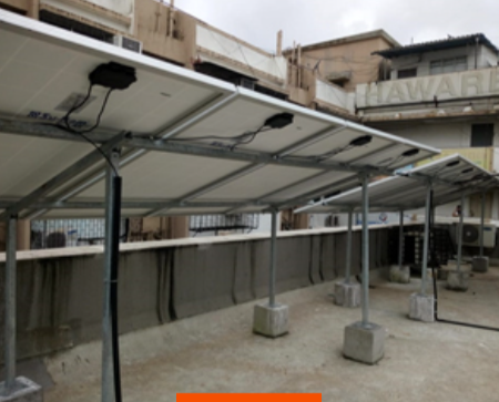Suncore Engineering Solutions Pvt Ltd. - Montagesysteme - Portrait - Parapet Elevation Structure SES/PES - Art. 8564