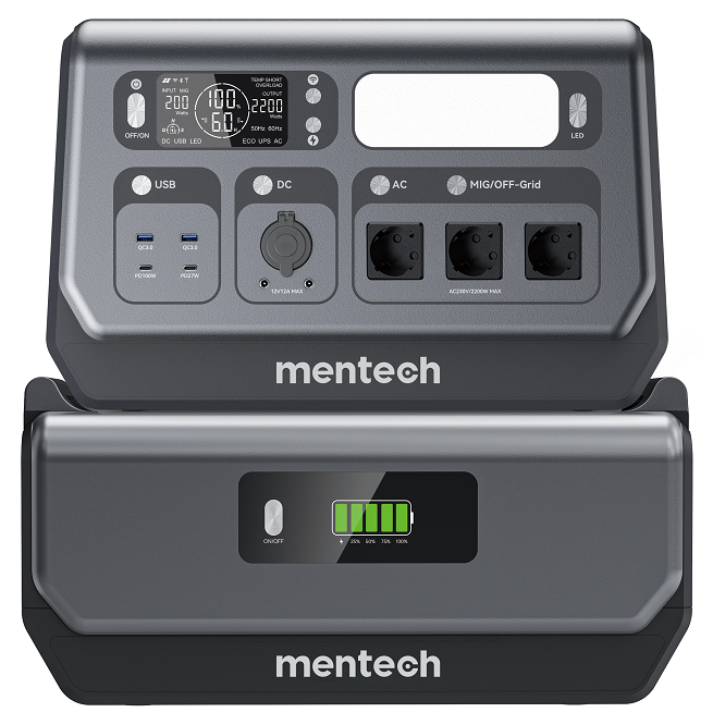 Dongguan Mentech Optical and Magnetic Co., Ltd. - Speicher - PowHub BP2200 Balcony ESS All in One BP2200 Balcony ESS All in One - Art. 33958