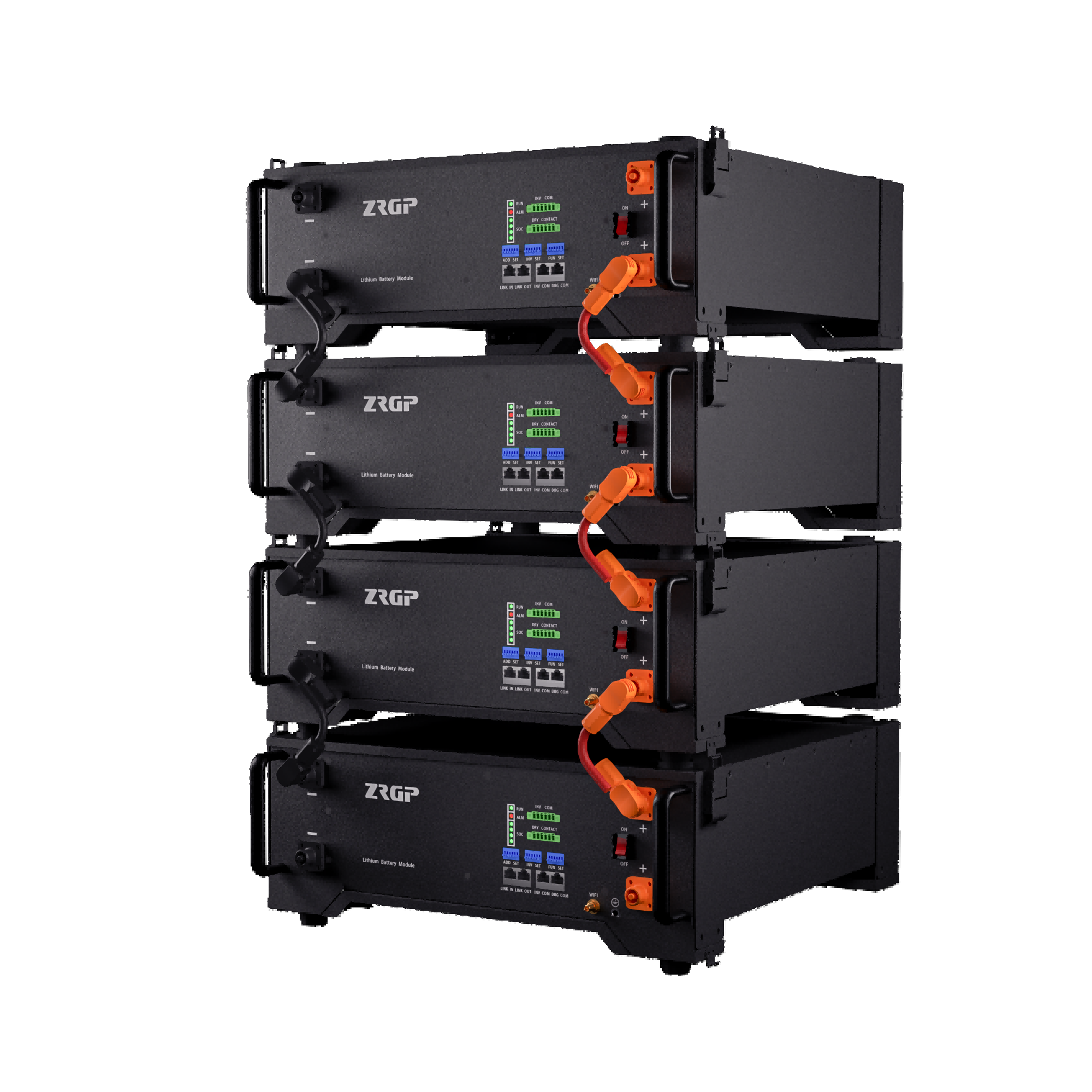 Zhongrui Green Energy Technology (Shenzhen) Co., Ltd. - Speicher - PowerBase FC ZR-FC48100-1630J1(5,12kwh) - Art. 24220