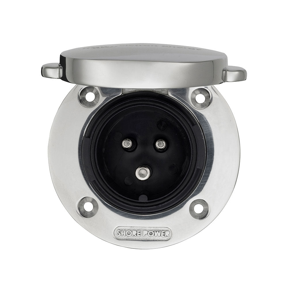 Victron Energy Entrada Toma Externa Con Tapa Inox 16A/250Vac (2p/3w)
